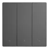 Interruttore a parete smart per scenari WiFi Sonoff M5 3C (3 canali)