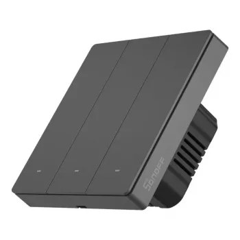 Interruttore a parete smart per scenari WiFi Sonoff M5 3C (3 canali)