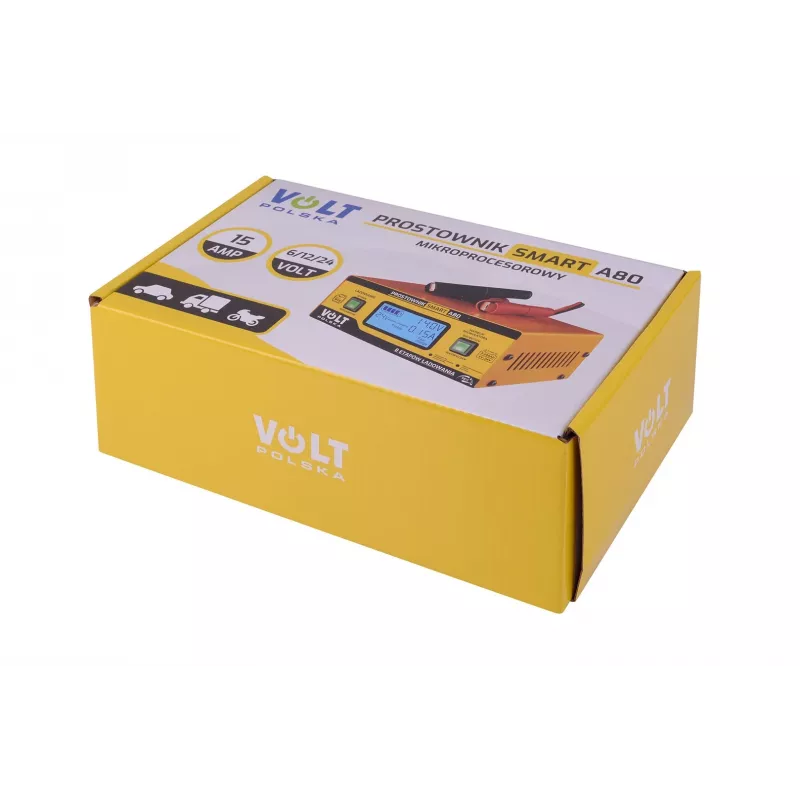Smart Volt Rectifier Poland 6V/12V/24V 15A A80 caricabatterie intelligente