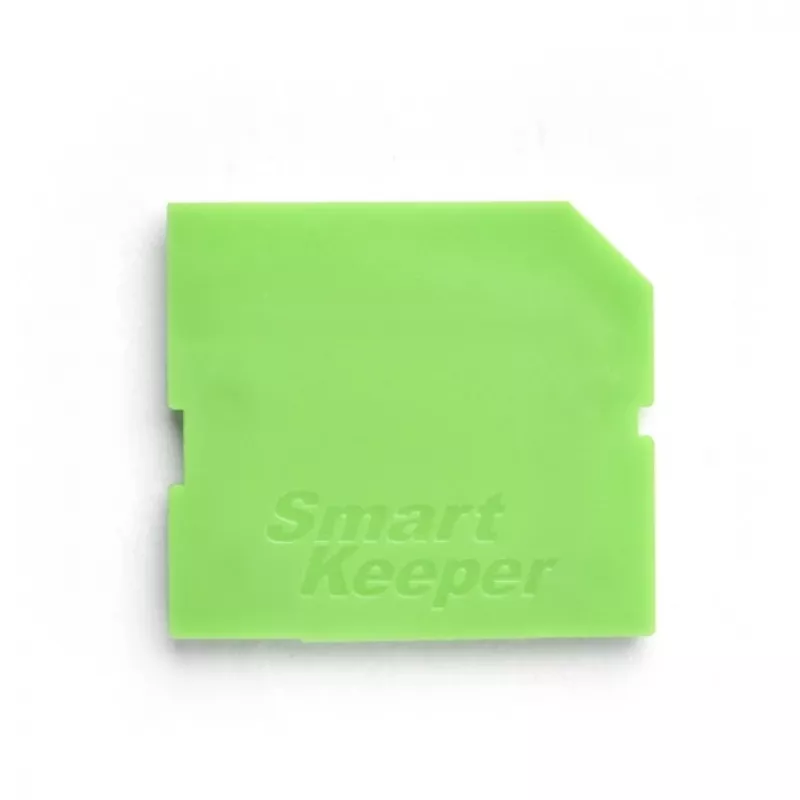 SmartKeeper blocco porta Mini/Micro SD, verde, confezione da 10 (SLSART-0323)