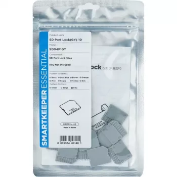 Blocco porta MiniMicro SD SMARTKEEPER Smart Keeper grigio confezione da 10 (SLSART-0322)