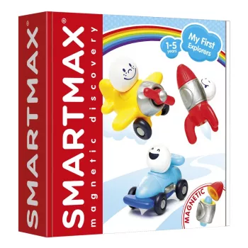 SmartMax My First Explorers set magnetico da costruzione 15 pezzi per bambini da 1 anno