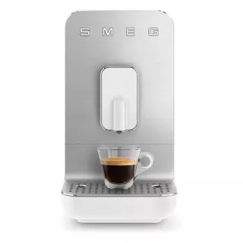 SMEG BCC11WHMEU macchina per caffè automatica con lancia vapore, 19 bar, 1,4 l, bianco