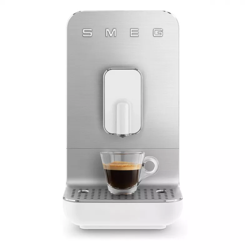 SMEG BCC11WHMEU macchina per caffè automatica con lancia vapore, 19 bar, 1,4 l, bianco