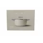 Smeg CSF2412CRM Casseruola, 24 cm, rivestimento antiaderente in ceramica, manico in acciaio inox, crema opaco