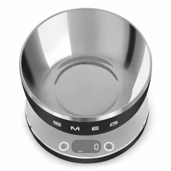 SMEG Bilancia da Cucina Digitale Nera KSC01BLMWW