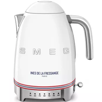 Smeg Bollitore KLF04IDFEU 1,7 L, bianco, Ines de la Fressange
