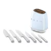 SMEG Ceppo portacoltelli 50's Style Azzurro pastello KBSF02PB