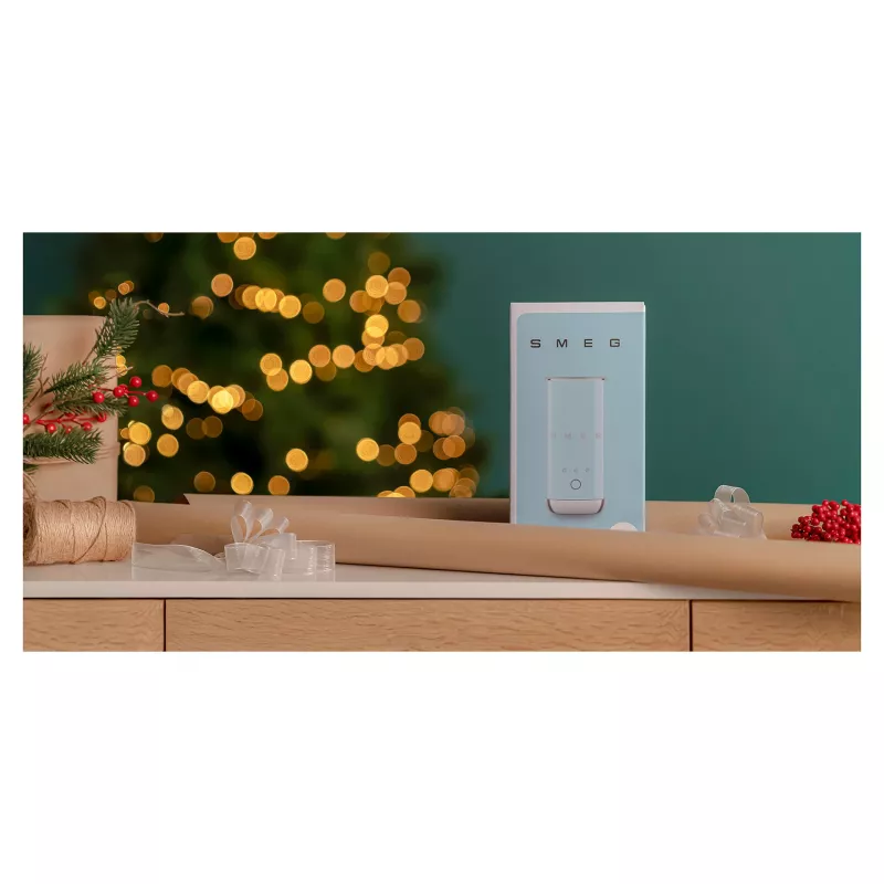 Smeg MFF02PGEU Montalatte e scaldalatte automatico, verde pastello, 500 W