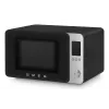 Smeg MOC02BLMEU forno microonde combinato, 9 funzioni, 2100 W, nero opaco