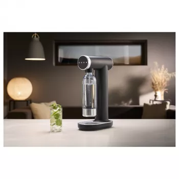 Macchina per acqua frizzante SMEG Sodamaker Collezione Aesthetic Black SKC01BLM