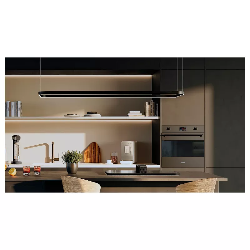 Macchina per acqua frizzante SMEG Sodamaker Collezione Aesthetic Black SKC01BLM
