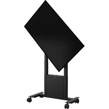 SMS Func Mobile Motorized Flipster 2 Carrello - nero - per display fino a 65 pollici - per Microsoft Surface Hub 2S 50 pollici, Samsung Flip WM55H, Flip 2 WM55R, WM65R, WM85R