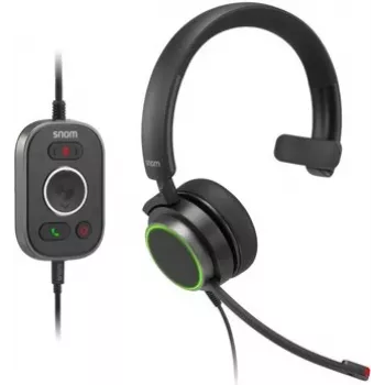 Snom A330M cuffia mono on-ear con filo e microfono con cancellazione del rumore