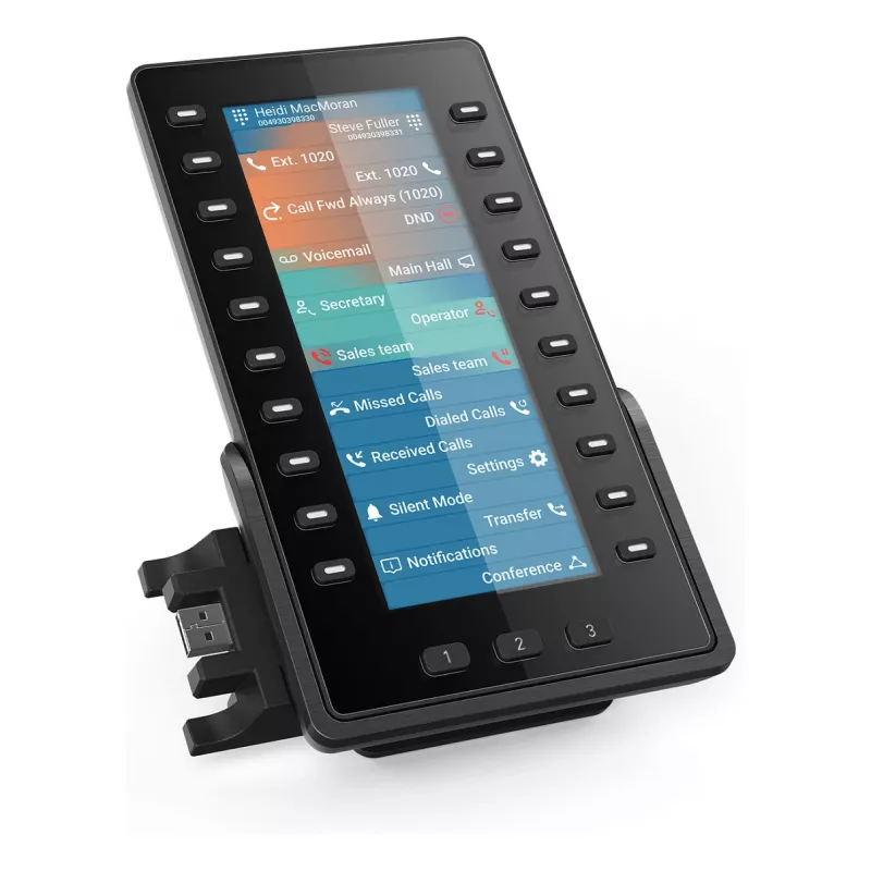 Snom D8C modulo di espansione per telefoni IP D862/D865, display a colori 4,3