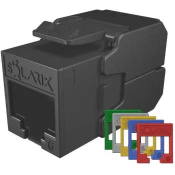 SOLARIX Modulo keystone Cat.6 UTP RJ45 tool-free, nero (RAL 9005)