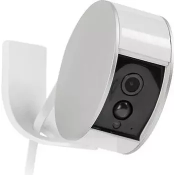 Somfy 2401496 supporto a parete per telecamera esterna, bianco
