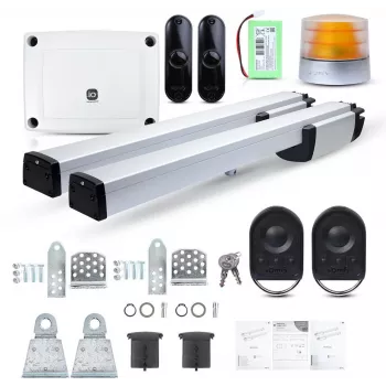 Somfy Ixengo L 3S+ IO Comfort Pack per cancelli a doppia anta da 8 m