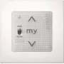 Somfy Smoove Uno A/M io Pure interruttore a parete 1811404 (senza placca)