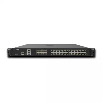 SonicWall NSa 4800 Firewall di nuova generazione – Security appliance rack-montabile 1U con 10GbE, 5GbE, 2,5GbE, alta disponibilità, doppio alimentatore ridondante