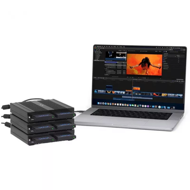 Sonnet Serie SF3 - Lettore di Schede AJA Pak Media Thunderbolt Pro