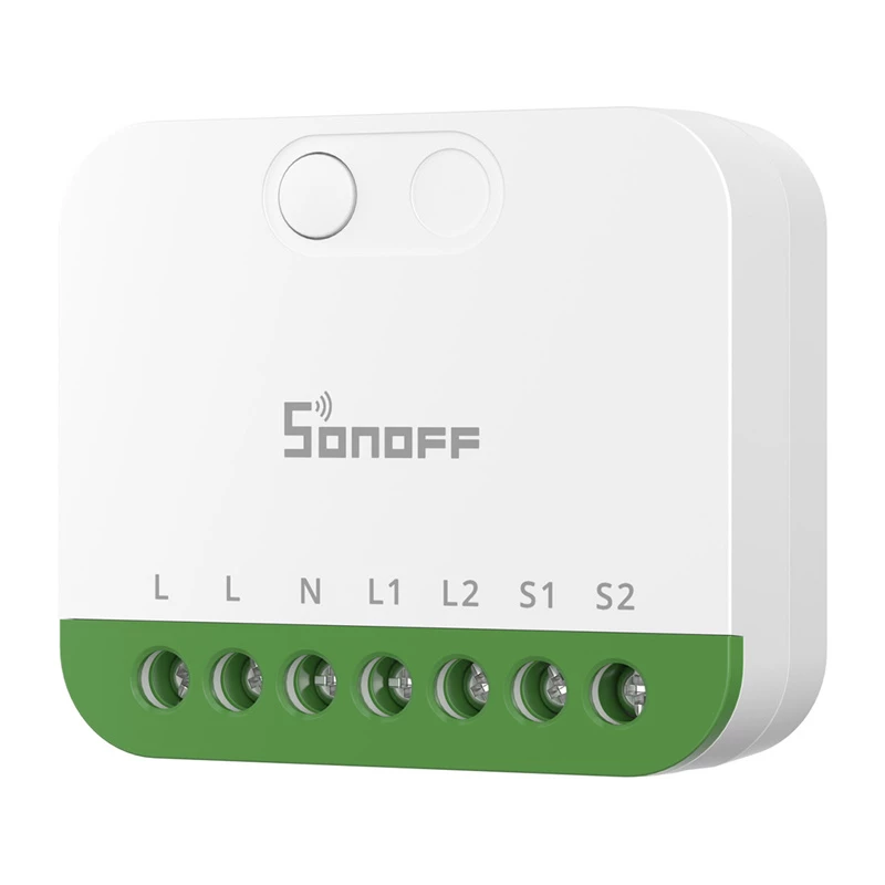 Sonoff MINI-2GS mini interruttore Matter a due canali