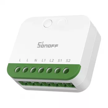 Sonoff MINI-2GS mini interruttore Matter a due canali