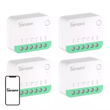 SONOFF MINIR4M (Extreme) interruttore Matter confezione da 4