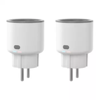 SONOFF S60ZBTPF Zigbee 3.0 Smart Plug (confezione da 2) Type F, controllo remoto, programmazioni, controllo vocale