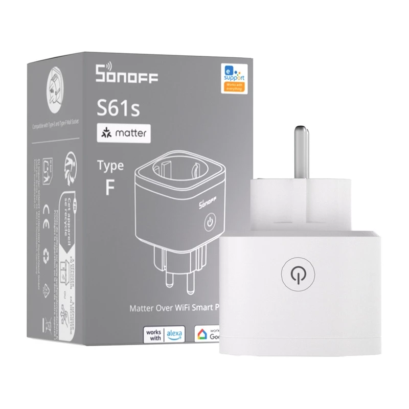 SONOFF S61s presa esterna Matter tramite Wi-Fi