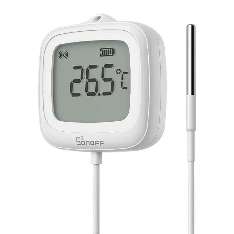 Sonoff SNZB-02LD sensore di temperatura LCD Zigbee 3.0 con sonda esterna