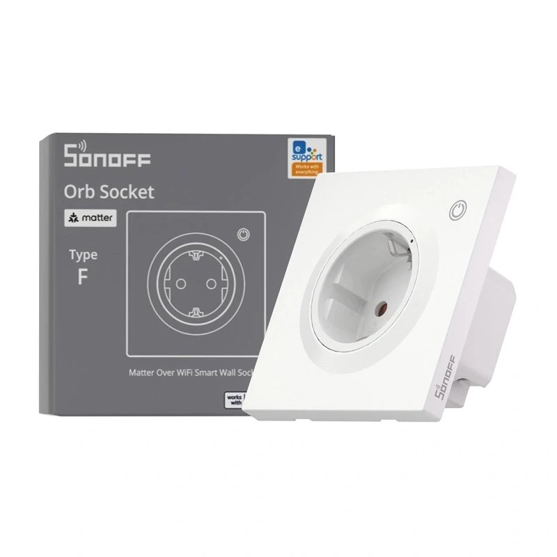 Sonoff WS01TPF-E Presa a muro smart WiFi (tipo F)