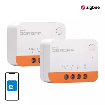 Sonoff ZBMINIL2 mini interruttore smart ZigBee (confezione da 2)