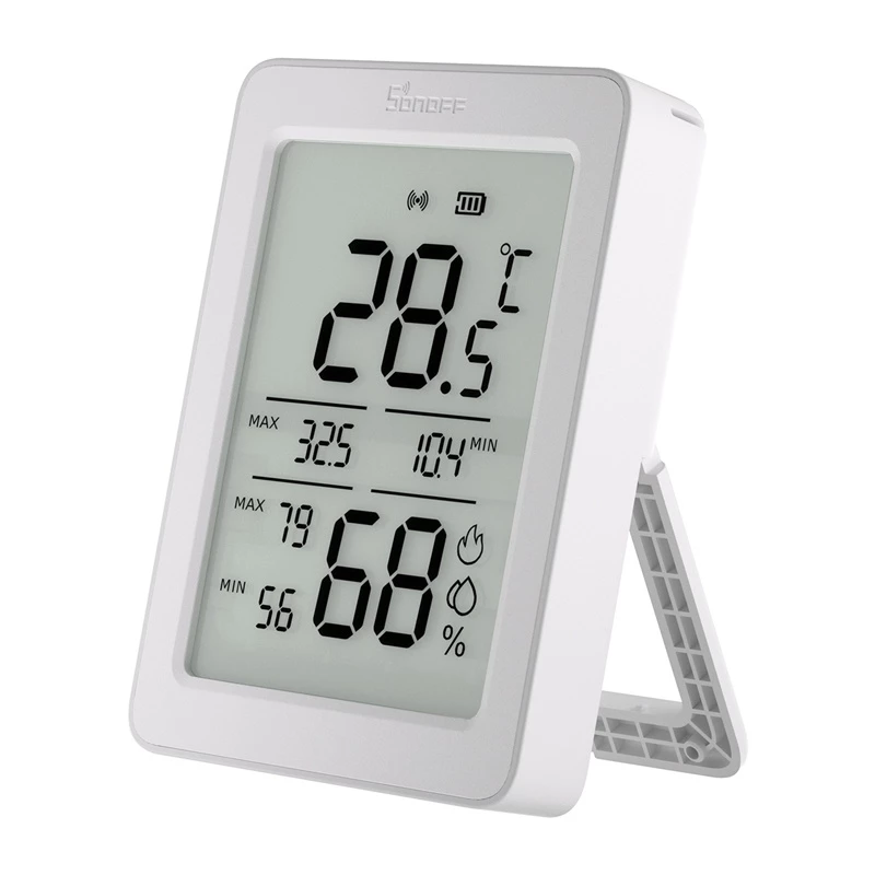 SONOFF ZigBee SNZB-02DR2 Sensore di temperatura e umidità, confezione da 2