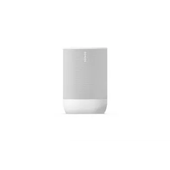 Sonos Move 2 - diffusore smart portatile bianco, Wi-Fi 6, Bluetooth 5.0, IP56, batteria 24h, USB-C