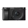 Sony Alpha 6100A ILCE6100AKB.CEC fotocamera system con obiettivo E PZ 16–50mm OSS II, nero