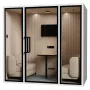 SOUNDBOX INC ARTPod+ ML cabina acustica per 4 persone, bianco