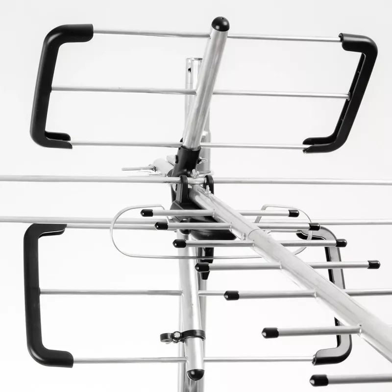 Spacetronik EOS L Combo Antenna DVB-T/T2 da esterno nera (passiva)