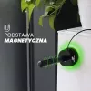 Spacetronik Hook TV Antenna magnetica DVB-T2 con amplificatore 28 dBi e cavo da 3 m