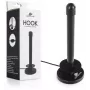 Spacetronik Hook TV Antenna magnetica DVB-T2 con amplificatore 28 dBi e cavo da 3 m