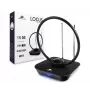 Spacetronik Locus antenna DVB-T2 da interno con amplificatore 45 dB e alimentatore