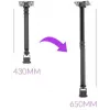 Spacetronik SPA-P01B supporto universale per proiettore 2-in-1 soffitto/parete, 15 kg, acciaio, nero