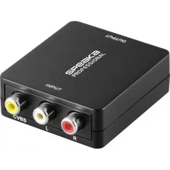 SpeaKa Professional Convertitore AV RCA/Cinch a HDMI 1080p SP-12170984