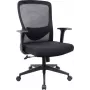 SpeaKa Professional Sedia da ufficio ergonomica SP-14124760 SP-MOC-002 nero mesh