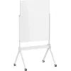 SpeaKa Professional lavagna magnetica in vetro SP-MMW-001 904 x 1103 mm bianca con mensola e magneti su carrello SP-13324624