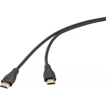 SpeaKa Professional cavo HDMI 1 m 4K UHD connettori dorati nero SP-13660968