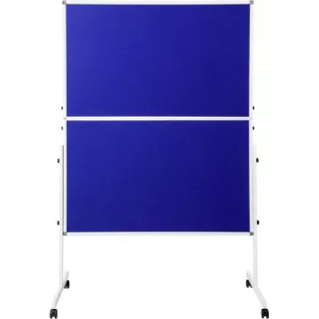 SpeaKa Professional Parete per moderazione SP-PB-B01 feltro blu 1250 x 1850 mm pieghevole con ruote a doppia faccia SP-12058196
