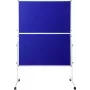 SpeaKa Professional Parete per moderazione SP-PB-B01 feltro blu 1250 x 1850 mm pieghevole con ruote a doppia faccia SP-12058196