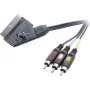 SpeaKa Professional cavo SCART su 3x RCA Composite AV 2 m nero SP-7869848