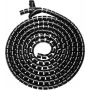 SpeaKa Professional SP-13402976 Guaina per fascette cavi poliuretano nero 10 mm x 1 m